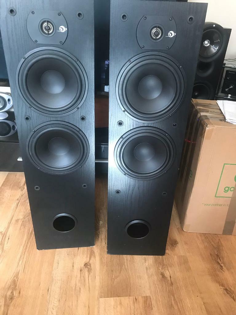 dynalab tower speakers